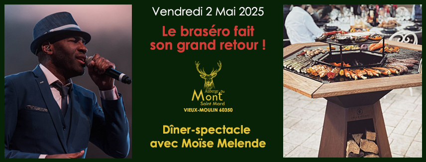 Braséro 2025 diner spectacle